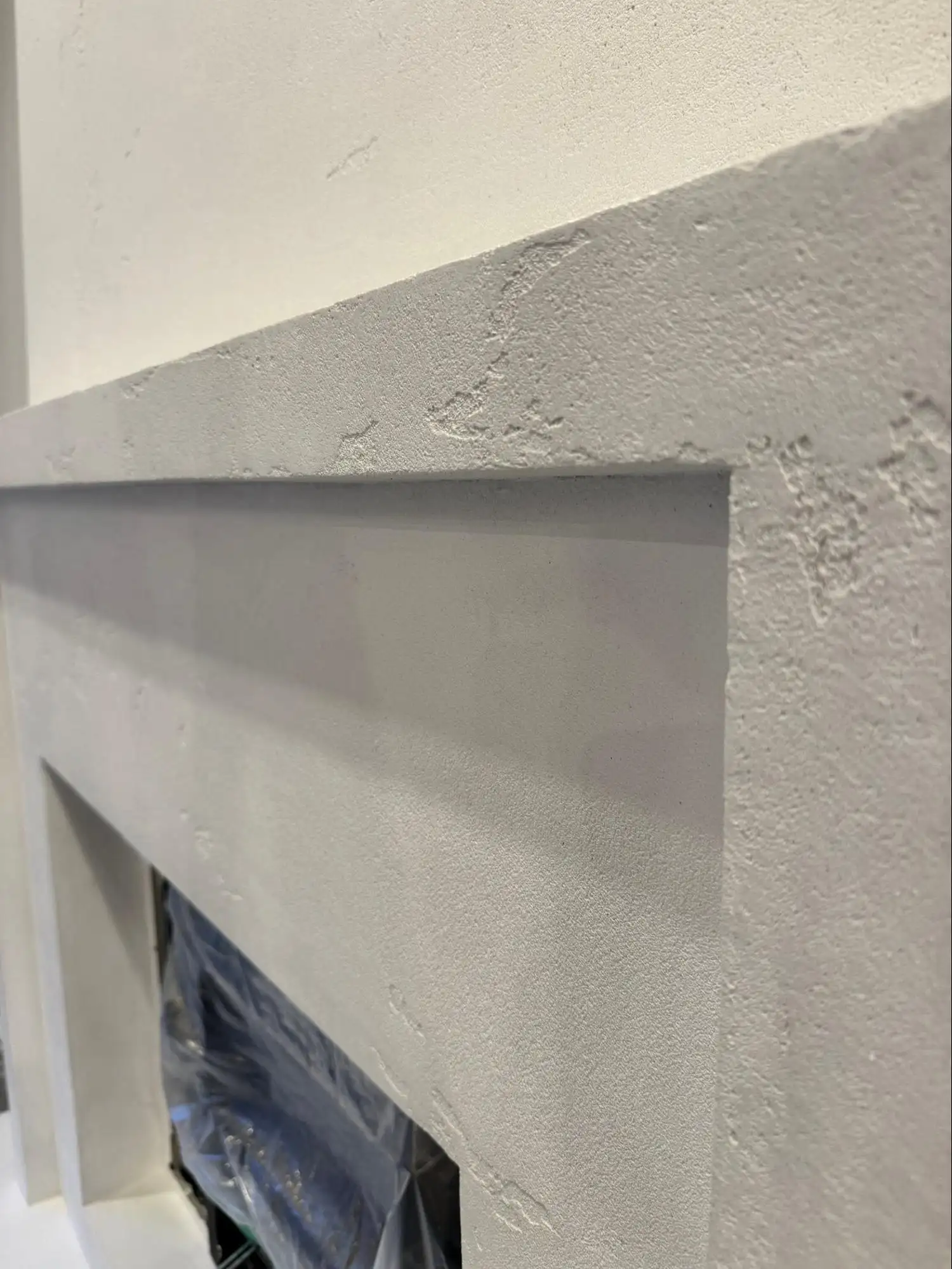 Stone Veneer Block Wall
