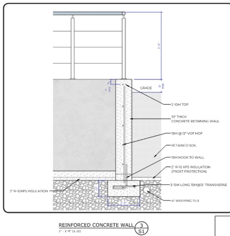 Interlocking Block Retaining Wall