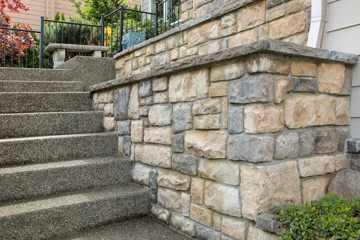 Decorative Concrete Block Wall